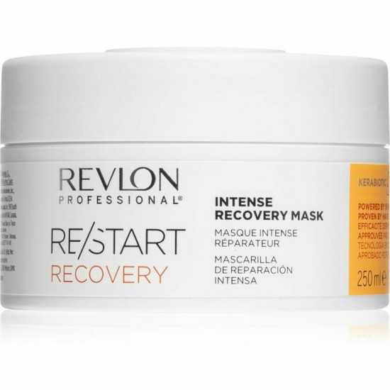 Revlon Professional Restart Recovery Intense Recovery Mask strenghtening mask for dry and damaged hair 250 ml Revlon Professional Restart Recovery Intense Recovery Mask strenghtening mask for dry and damaged hair 250 ml