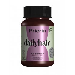 BAYER Priorin DailyHair για τη Διατήρηση της Υγείας των Μαλλιών με Βιοτίνη 30 Blueberry Gummies