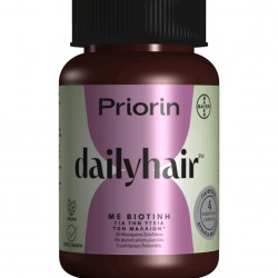 BAYER Priorin DailyHair for Maintaining Hair Health 30 Blueberry Gummies