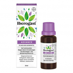 Iberogast N Liquid Drops, Herbal Relief of Occasional Stomach Upsets  20 ml