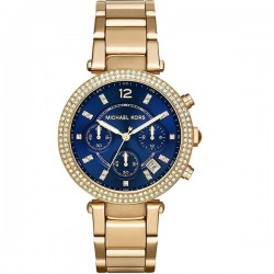 Michael Kors Parker MK6262 Women's Watch Chronograph with Gold Metal Bracelet