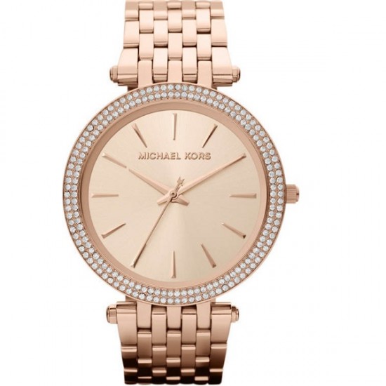 Michael Kors Darci MK3192 Women's Watch with Pink Gold Metal Bracelet Michael Kors Darci MK3192 Women's Watch with Pink Gold Metal Bracelet
