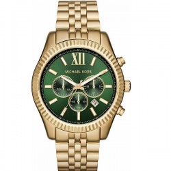 Michael Kors Lexington MK8446,  Women's Watch Chronograph with Gold Metal Bracelet 