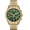 Michael Kors Lexington MK8446,  Women's Watch Chronograph with Gold Metal Bracelet 