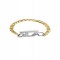 Diesel  DX1437931, Bracelet Chain made of Steel Gold Plated