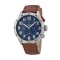Tommy Hilfiger 1791066,  Trent Ανδρικό Ρολόι 46mm Χρονογράφος Μπαταρίας με Καφέ Δερμάτινο Λουράκι 