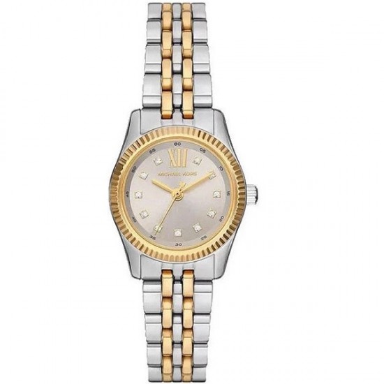 Michael Kors Lexington MK4815, Γυναικείο Ρολόι 26mm Χρονογράφος Μπαταρίας με Ασημί Μεταλλικό Μπρασελέ Michael Kors Lexington MK4815, Γυναικείο Ρολόι 26mm Χρονογράφος Μπαταρίας με Ασημί Μεταλλικό Μπρασελέ