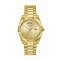 Guess GW0265G2,  Ανδρικό Ρολόι 42mm Μπαταρίας με Χρυσό Μεταλλικό Μπρασελέ