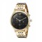 Emporio Armani AR1893,  Beta Men's Watch 43mm Chronograph Battery with Gold Metal Bracelet  