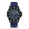 Swiss Alpine 7022.1575,  Military by Grovana Ανδρικό Ρολόι 42mm Μπαταρίας με Μπλε Δερμάτινο Λουράκι
