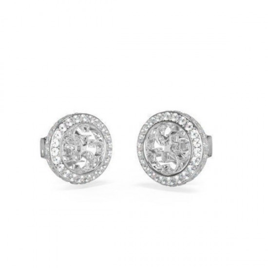 Guess JUBE04164JWRHT/U , Crush Earrings made of Steel with Stones Guess JUBE04164JWRHT/U , Crush Earrings made of Steel with Stones