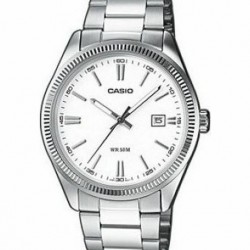 Casio MTP-1302D-7A1VEF, Men's Watch 38.5mm Battery with Silver Metal Bracelet Casio MTP-1302D-7A1VEF, Men's Watch 38.5mm Battery with Silver Metal Bracelet