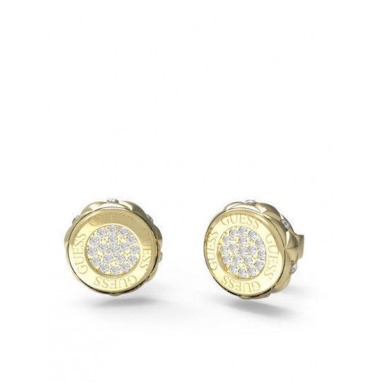 Guess  JUBE04595JWYGT/U ,  Earrings made of Steel Gold Plated with Stones