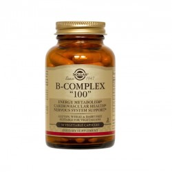Solgar B-Complex "100" Vitamin for Energy, Immune System Boost & the Nervous System 50 veg. caps Solgar B-Complex "100" Vitamin for Energy, Immune System Boost & the Nervous System 50 veg. caps