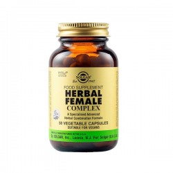 Solgar Herbal Female Complex Supplement for Menopause 50 Vegetable Capsules Solgar Herbal Female Complex Supplement for Menopause 50 Vegetable Capsules