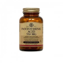 Solgar Pantothenic Acid Vitamin for Nervous System Health 550mg 50 veg. caps Solgar Pantothenic Acid Vitamin for Nervous System Health 550mg 50 veg. caps