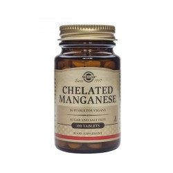 Solgar Chelated Manganese 8mg 100 tabs Solgar Chelated Manganese 8mg 100 tabs