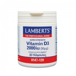 Lamberts Vitamin D3 2000IU 30Caps Lamberts Vitamin D3 2000IU 30Caps