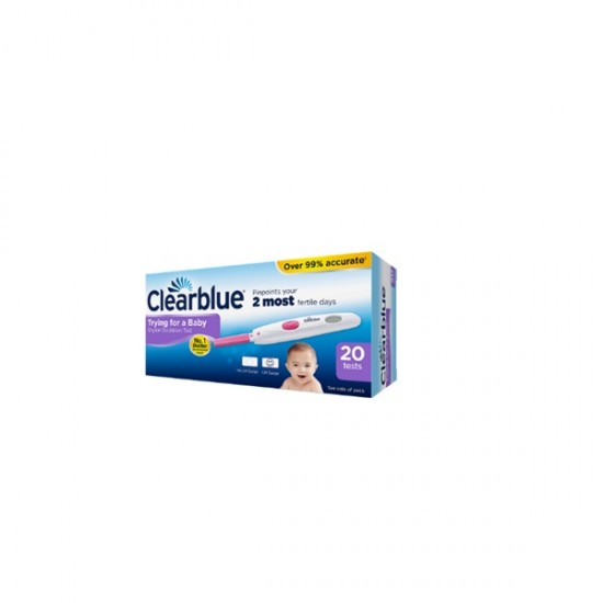 Clearblue Advanced Digital Ovulation Test with Dual Hormone Indicator 20 Tests Clearblue Advanced Digital Ovulation Test with Dual Hormone Indicator 20 Tests