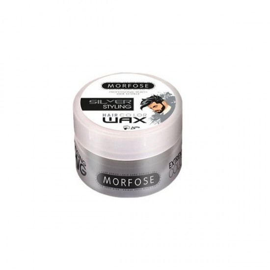 Morfose Hair Color Wax Silver Styling 100 ml Morfose Hair Color Wax Silver Styling 100 ml