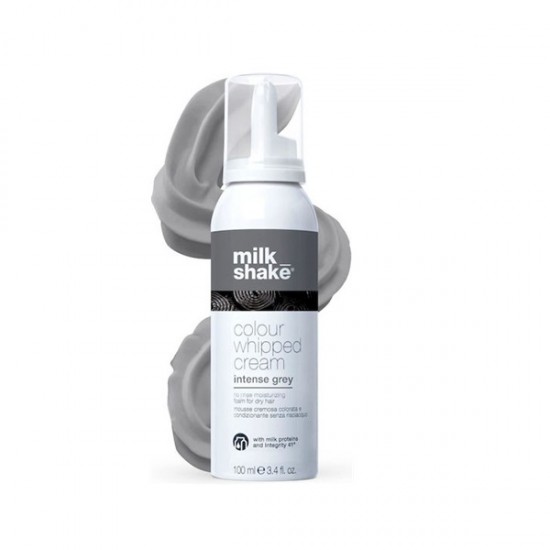 Milk Shake Color Whipped Cream Temporary Hair Dye in Spray Intense Grey 100ml