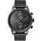 Boss Navigator 1513674, Men's Watch 44mm Battery with Black Metal Bracelet