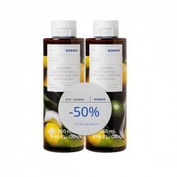 KORRES Citrus Shower Gel 2x250ml KORRES Citrus Shower Gel 2x250ml
