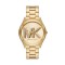 Michael Kors Runway MK4732, Γυναικείο Ρολόι 42mm Χρονογράφος Μπαταρίας με Χρυσό Μεταλλικό Μπρασελέ 