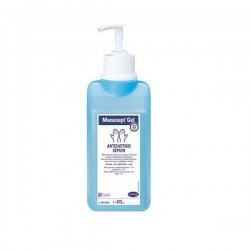 Hartmann Manusept Gel Αντισηπτικό Gel Χεριών με Αντλία 475ml Natural