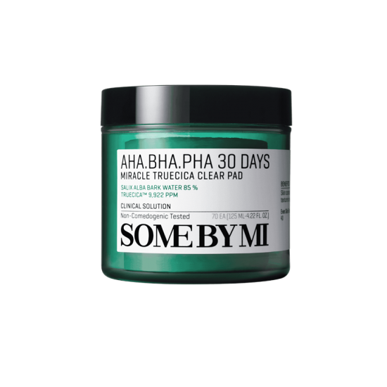 Some By Mi Aha Bha Pha Days Miracle Truecica Pads Cleansing Face for Acne-Prone Skin 70pcs Some By Mi Aha Bha Pha Days Miracle Truecica Pads Cleansing Face for Acne-Prone Skin 70pcs