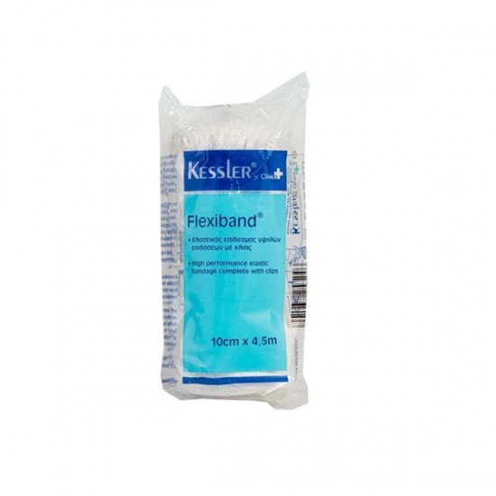 Kessler Flexiband Elastic Bandage 10cm x 4.5m 1 Pcs