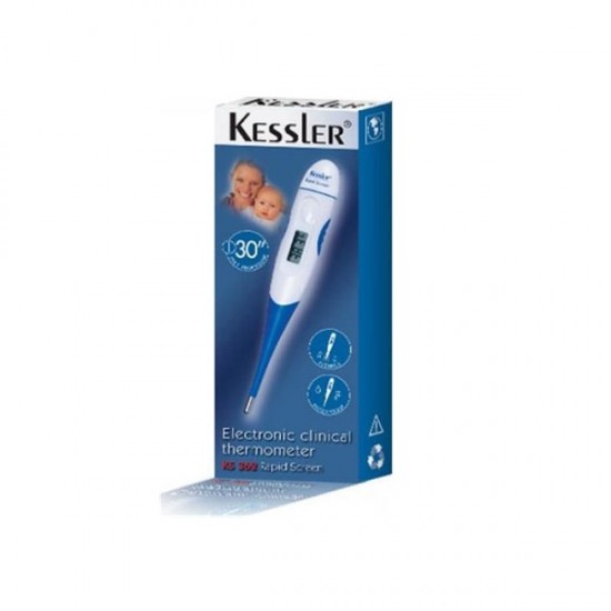Kessler KS 362 Ψηφιακό Θερμόμετρο Μασχάλης Κατάλληλο για Μωρά Μπλε
