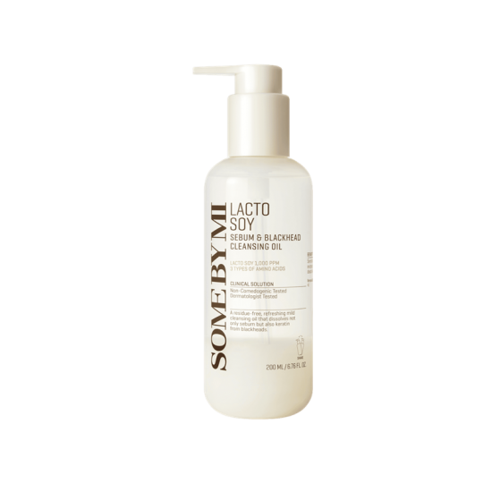 Some By Mi - Lacto Soy Sebum & Blackhead Cleansing Oil 200ml Some By Mi - Lacto Soy Sebum & Blackhead Cleansing Oil 200ml