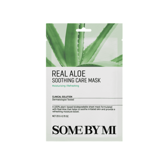 Some By Mi – Real Aloe Soothing Care Mask 20g Some By Mi – Real Aloe Soothing Care Mask 20g