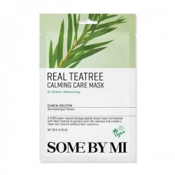 Some By Mi Real Tea Tree Calming Care Face Mask 20gr Some By Mi Real Tea Tree Calming Care Face Mask 20gr