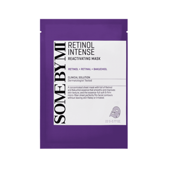Some By Mi Retinol Intense Reactivating Face Αnti-aging / Moisturizing Mask 22gr