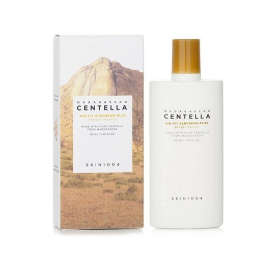 Skin1004 Madagascar Centella Air-fit Plus Mineral Sunscreen Cream Face SPF50+ 50ml