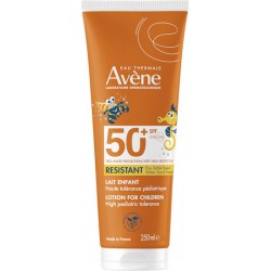 Avene Resistant Sun Protection Milk for Kids Face & Body SPF50+ 250 ml