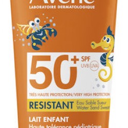 Avene Resistant Sun Protection Milk for Kids Face & Body SPF50+ 250 ml Avene Resistant Sun Protection Milk for Kids Face & Body SPF50+ 250 ml