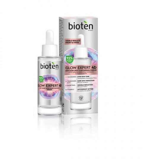 Bioten Glow Expert 4D Anti-Dark Spot & Antiwrinkle Serum 30ml