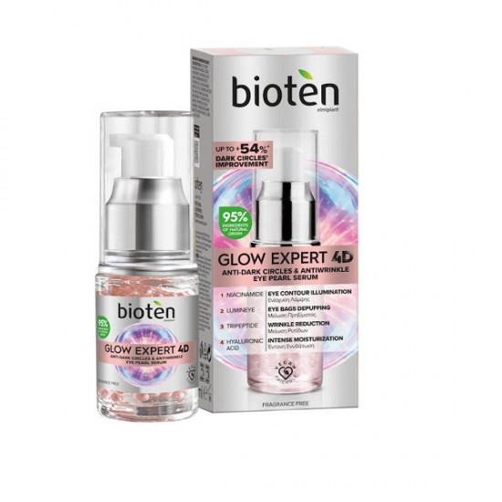 Bioten Glow Expert 4D Anti-Dark Circles & Antiwrinkle Eye Pearl Serum 15ml Bioten Glow Expert 4D Anti-Dark Circles & Antiwrinkle Eye Pearl Serum 15ml