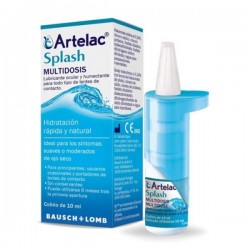 Bausch & Lomb Artelac Splash Dry Eye Drops with Hyaluronic Acid 10ml