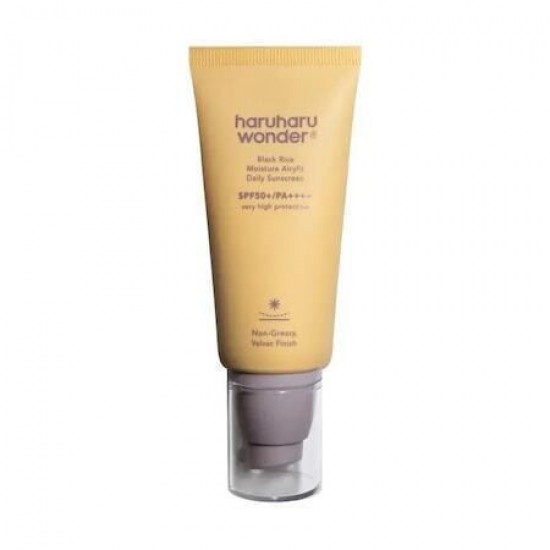 Haruharu Black Rice Moisture Airyfit Sunscreen Cream Face SPF50 50ml