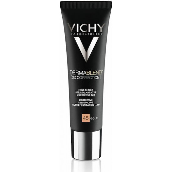 Vichy Dermablend 3D Correction Liquid Make Up 45 Gold 30ml Vichy Dermablend 3D Correction Liquid Make Up 45 Gold 30ml
