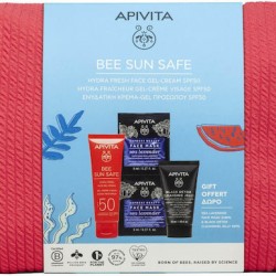 Promo Bee Sun Safe Hydra Face Gel Cream SPF50+ 50ml & Black Cleansing Gel 50ml & Face Mask Sea Lave Promo Bee Sun Safe Hydra Face Gel Cream SPF50+ 50ml & Black Cleansing Gel 50ml & Face Mask Sea Lave