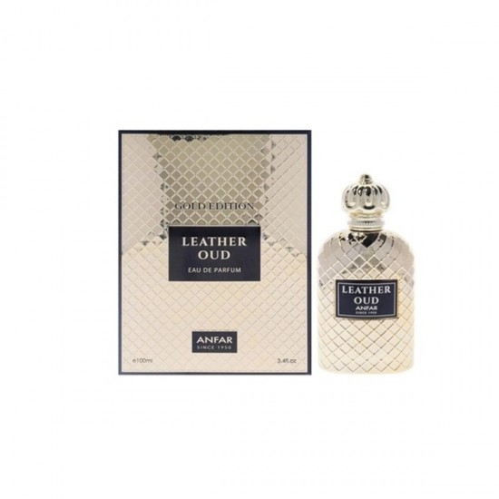 Anfar Leather Oud Gold Edition Eau de Parfum 100ml Men’s Fragrance Anfar Leather Oud Gold Edition Eau de Parfum 100ml Men’s Fragrance