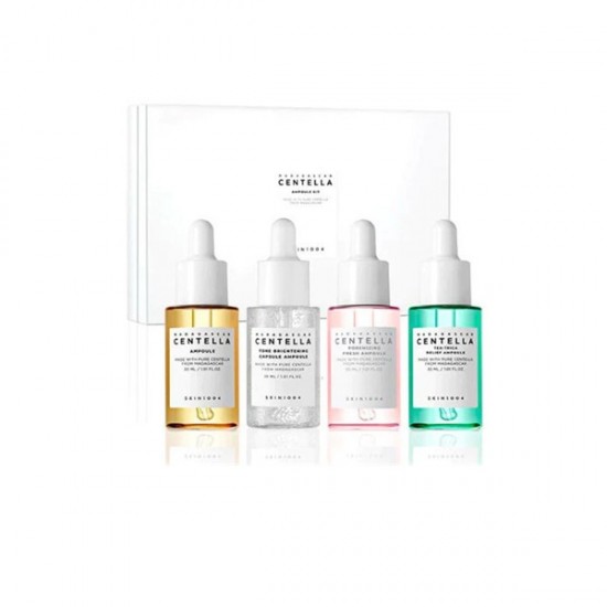 Skin1004 Madagascar Centella Ampoule Skin Care Set for Brightening 4pcs Skin1004 Madagascar Centella Ampoule Skin Care Set for Brightening 4pcs