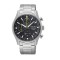 Seiko SSB419P1 Ανδρικό Ρολόι Chronograph 42mm Quartz με Ασημί Μεταλλικό Μπρασελέ