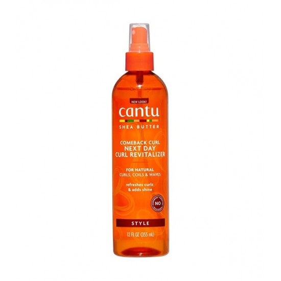 Cantu Shea Butter Comeback Curl Next Day Curl Revitalizer Leave-in hair treatment for wavy and curly hair 355 ml
