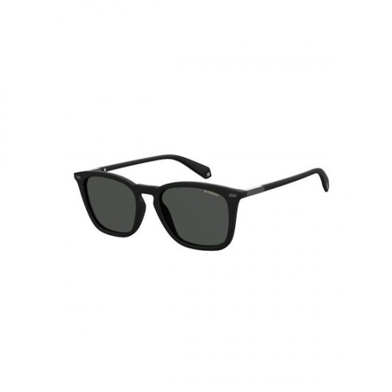 Polaroid PLD 2085/S Men's Polarized Sunglasses Matte Black Frame Grey Lenses S 52mm